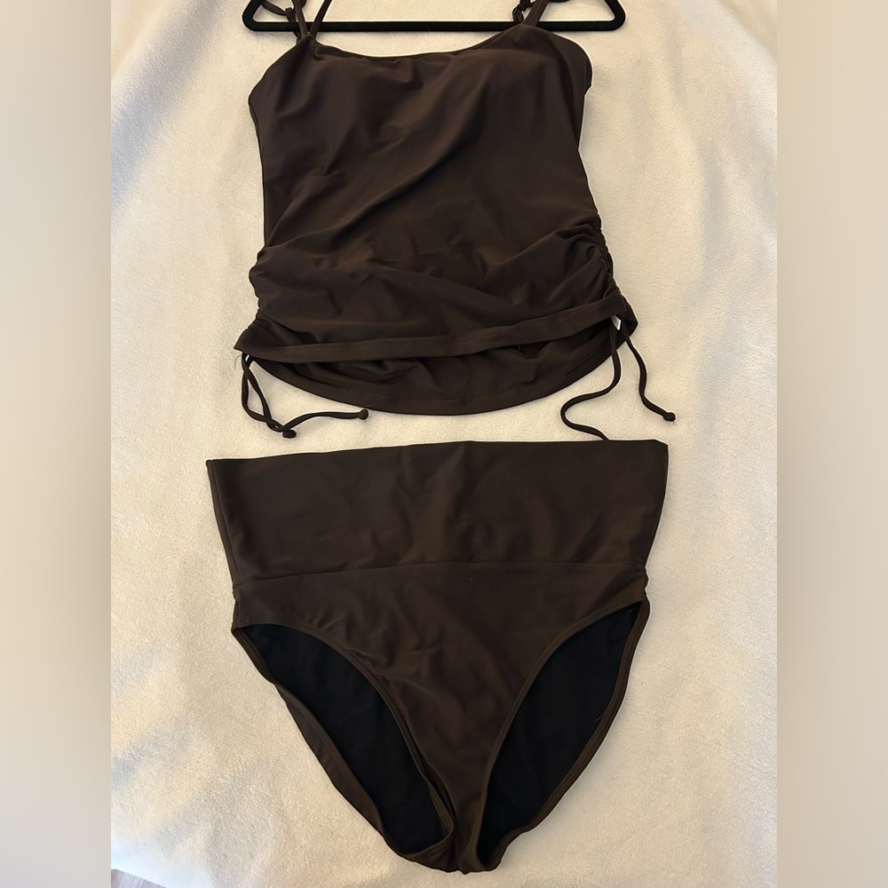 Seafolly Dark Brown Bikini Set